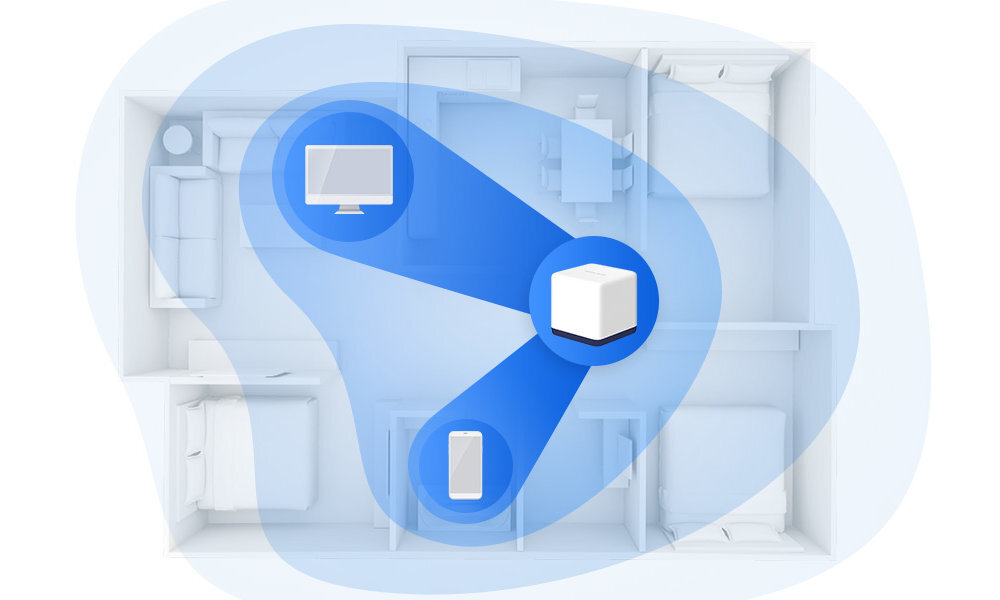 Router MERCUSYS Halo H50G 2-pack