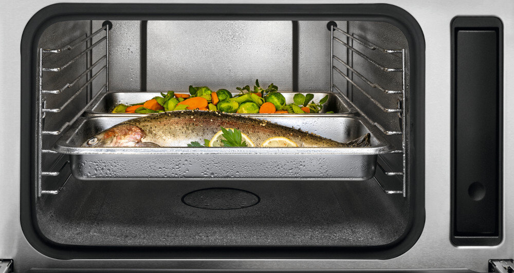 Urządzenie do gotowania na parze MIELE DG 2840 Czarny komora pojemność duże naczynia