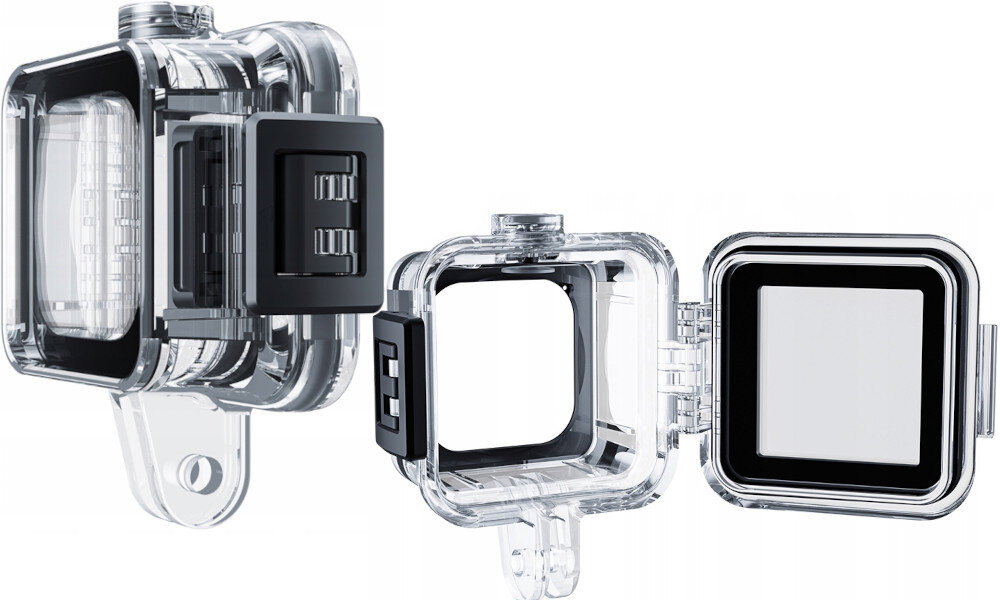 Obudowa TELESIN OA-WTP-001 do DJI Action 2 Przezroczysty jakosc materialow