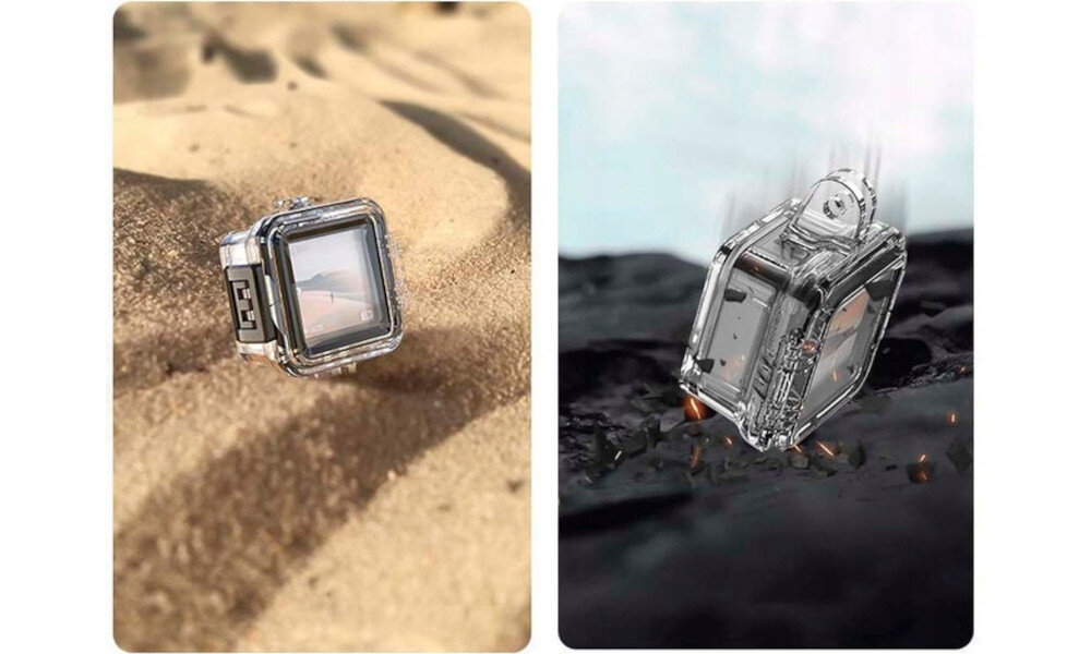 Obudowa TELESIN OA-WTP-001 do DJI Action 2 Przezroczysty wodoodpornosc