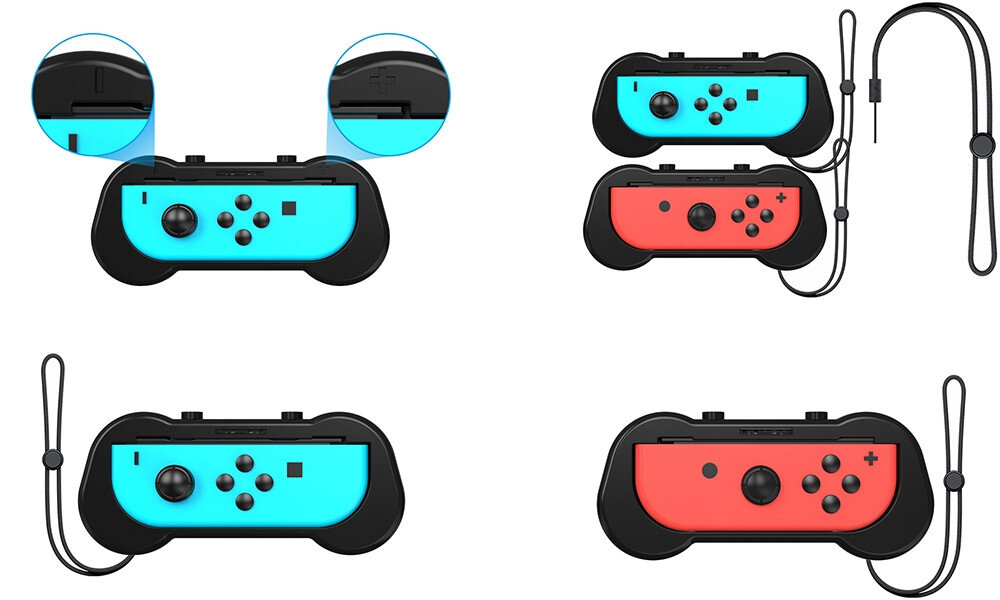 Zestaw akcesoriow JYS Ns228 do Nintendo Switch Oled pewny chwyt