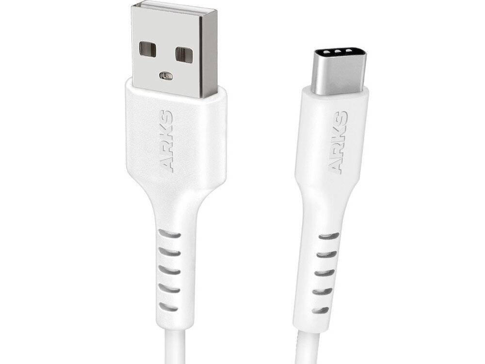 Kabel USB - USB-C ARKS 1 m czarny dlugosc wtyki