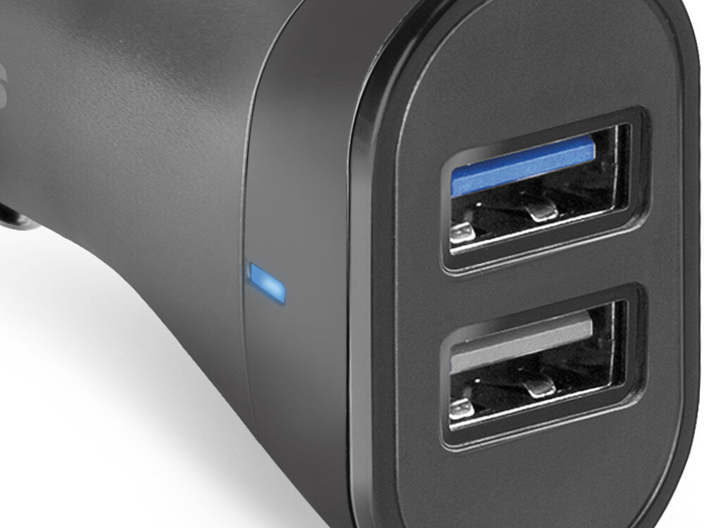 Ładowarka samochodowa ARKS ARCR2USB24AFAST Czarny moc power delivery zabezpieczenia