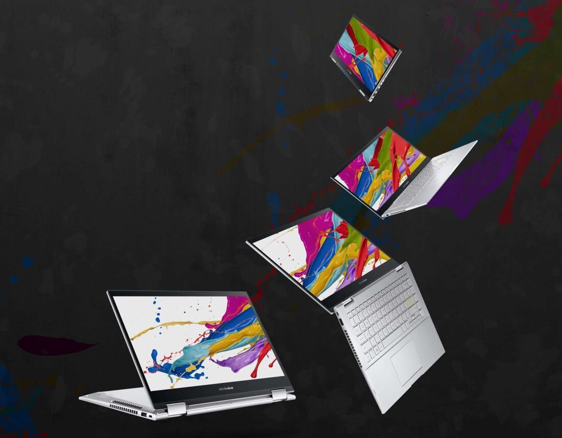 Laptop ASUS VivoBook Flip TP470EA - ZAWIAS 360