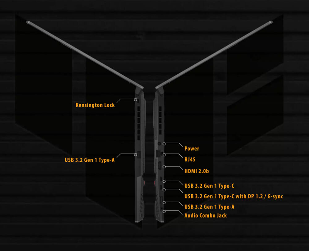 Laptop ASUS TUF Gaming A15 - Dolby Atmos