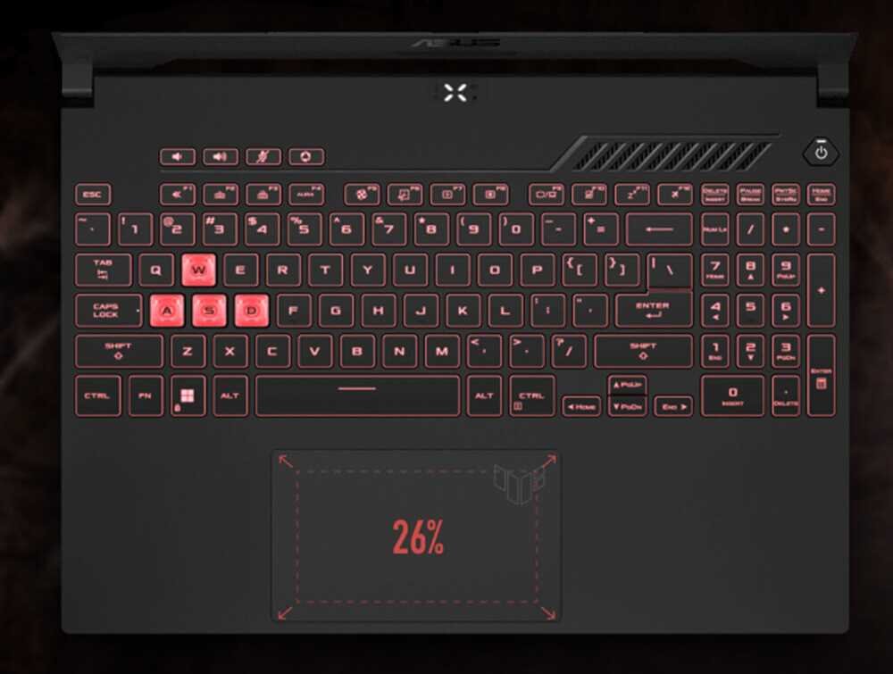 Laptop ASUS TUF Gaming A15 - Overstroke