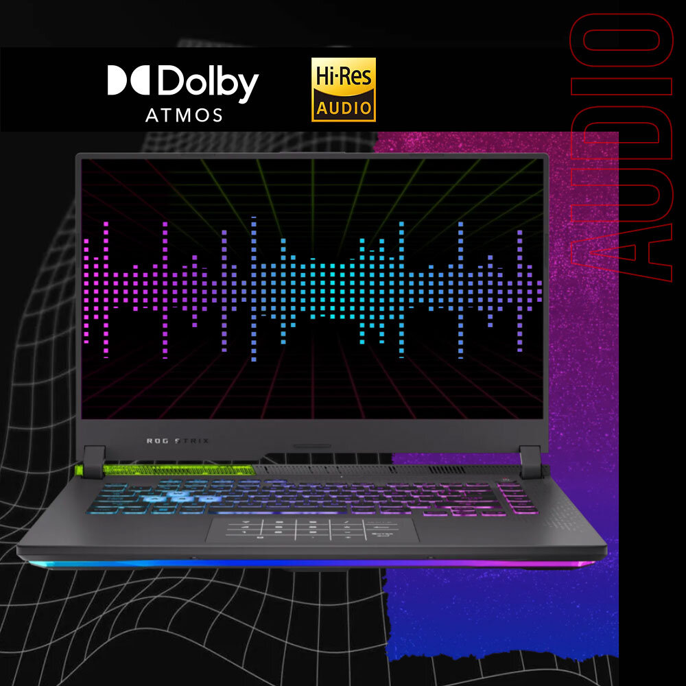 Ноутбук ASUS ROG Strix G15 G513 — Dolby Atmos