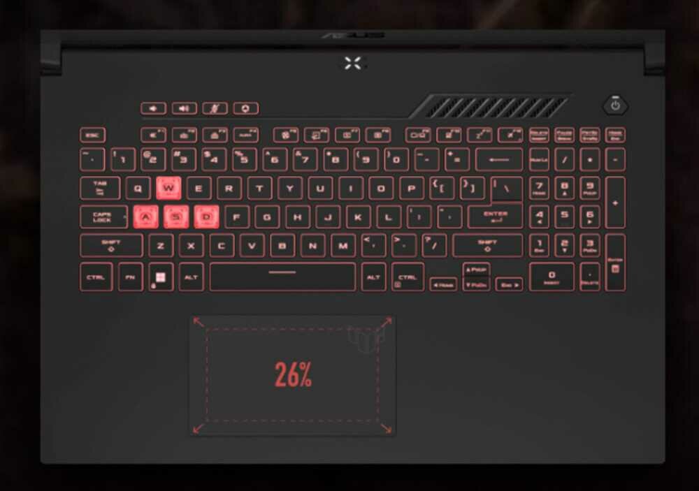 Laptop ASUS TUF Gaming A17 - Overstroke