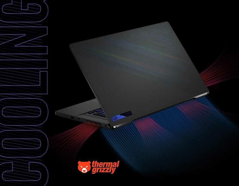 Laptop ASUS ROG Zephyrus G15 - chłodzenie  