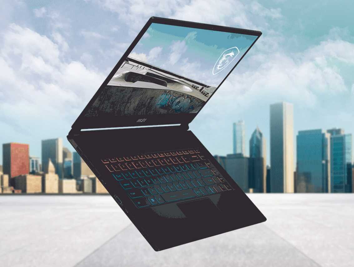 Laptop MSI Stealth 15M B12UE - Wi-Fi 6 