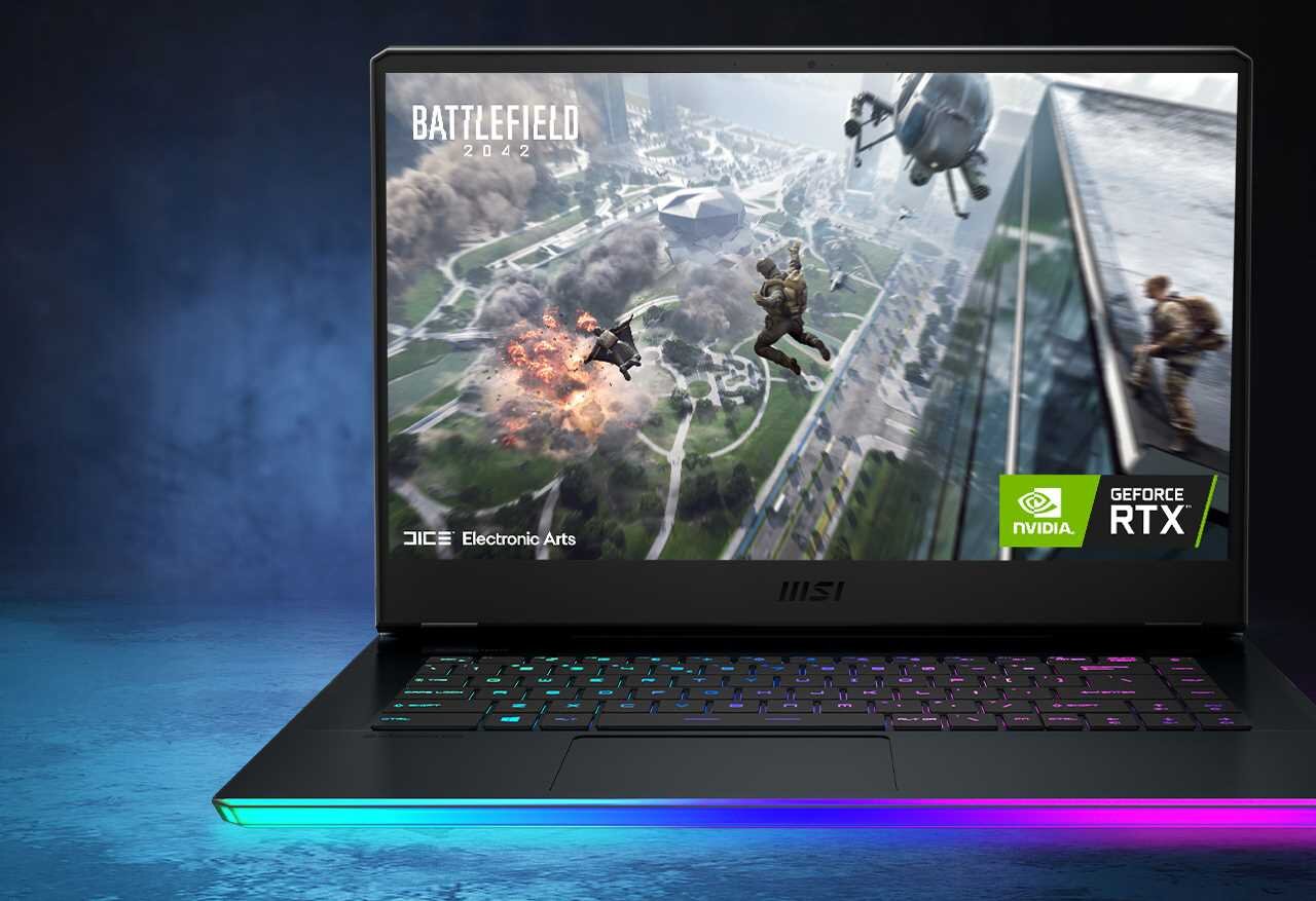 Laptop MSI Raider GE66 Deluxe Edition - wysoka częstotliwość odświeżania