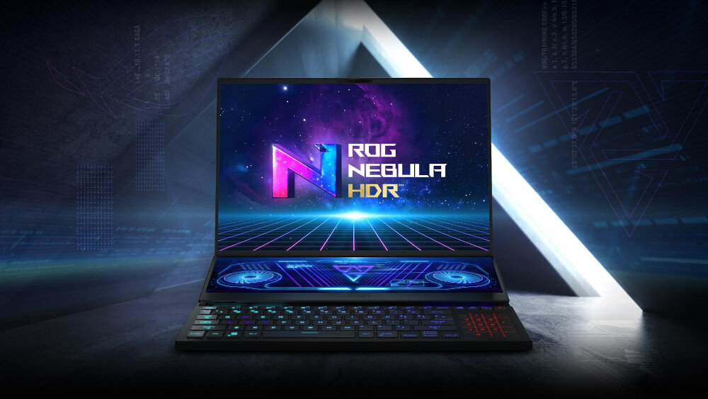 Laptop ASUS ROG Zephyrus Duo 16 165Hz R9-6980HX 32GB SSD 2TB GeForce RTX3080Ti Windows 11 Professional obsługa klawiatura touchpad