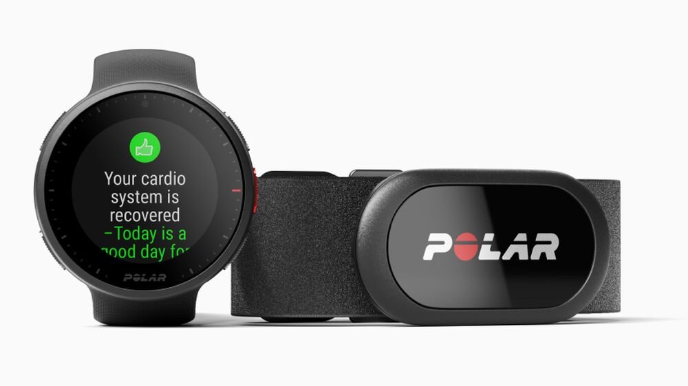 Zegarek sportowy POLAR Vantage V2 ekran bateria czujniki zdrowie sport pasek ładowanie pojemność rozdzielczość łączność sterowanie krew puls rozmowy smartfon aplikacja