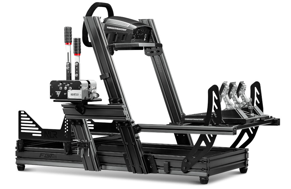 Kokpit NEXT LEVEL RACING GT Elite Wheel Plate Edition wytrzymałość wszechstronność tor wyścigi odcinki specjalne