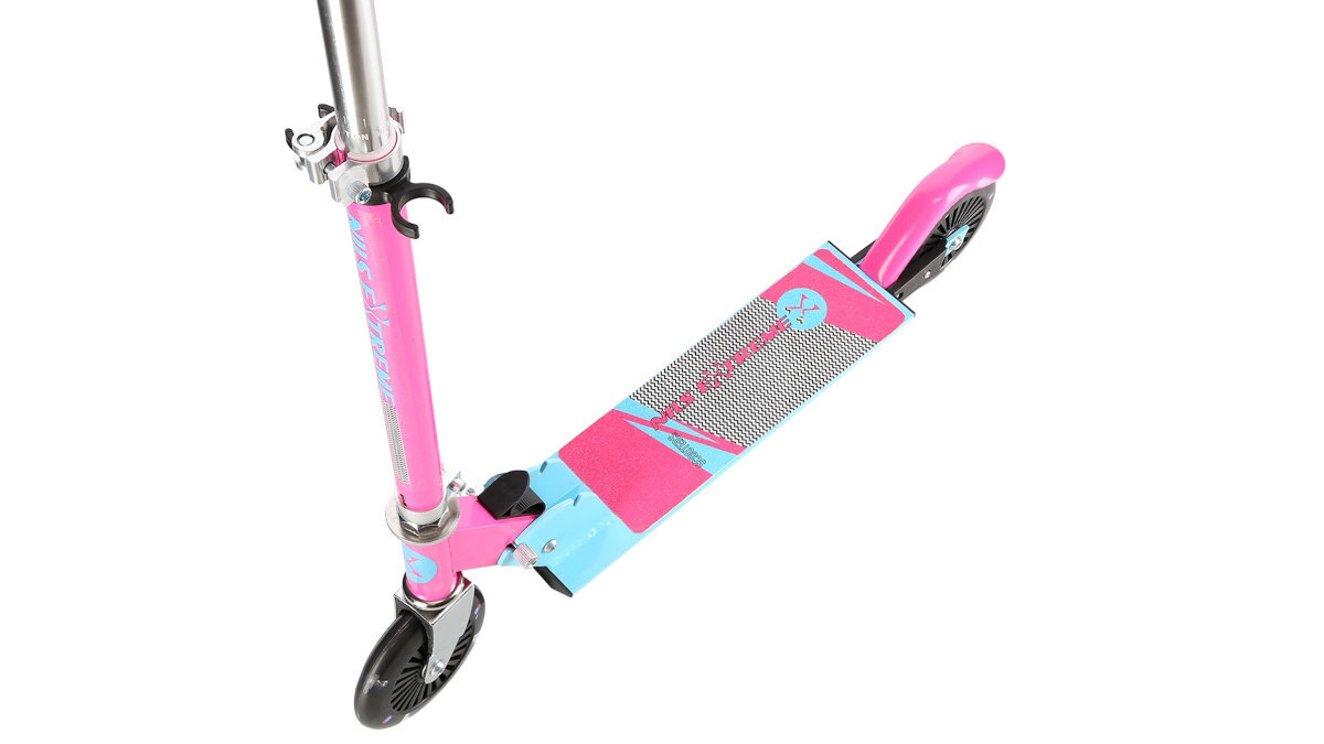 Hulajnoga dla dzieci NILS EXTREME HL776 Różowo-niebieski