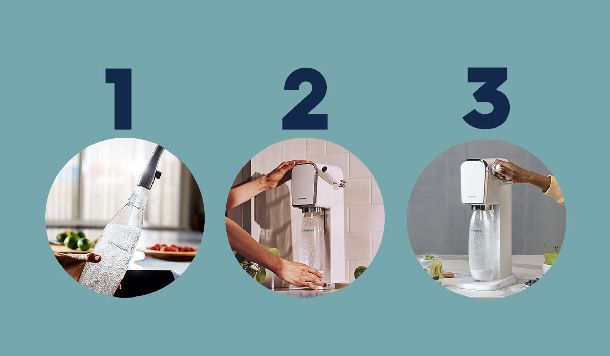 Saturator SODASTREAM Art Biały ekologia mniej plastiku