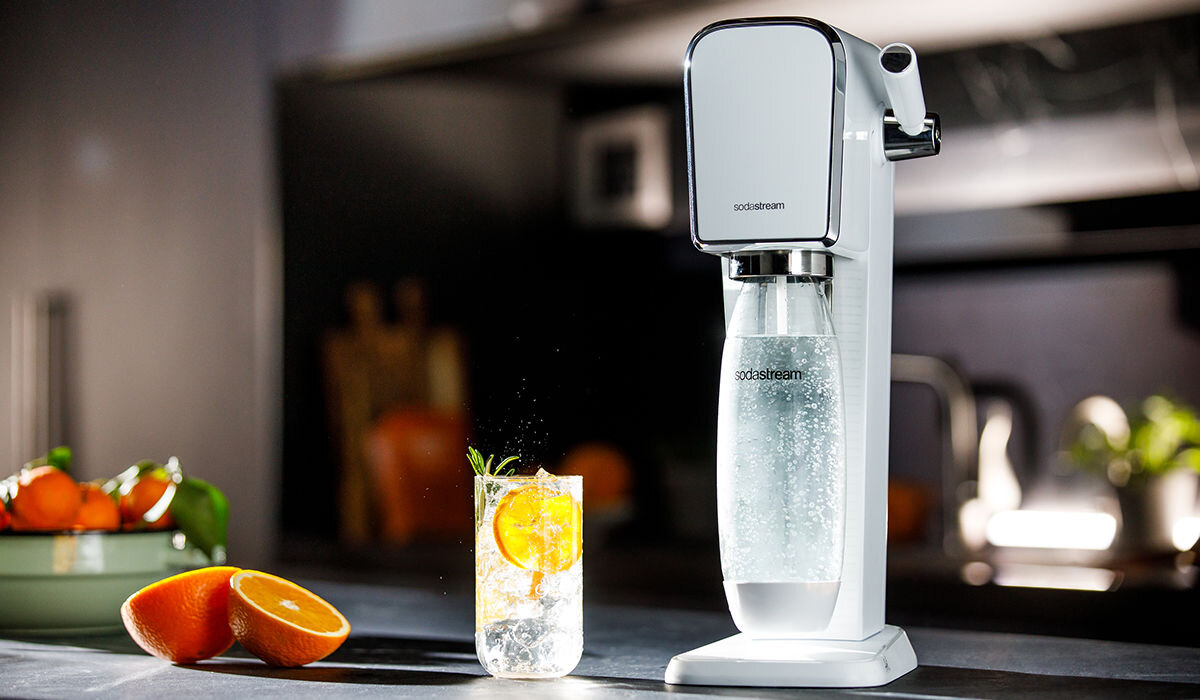 Saturator SODASTREAM Art Biały stopień nagazowania