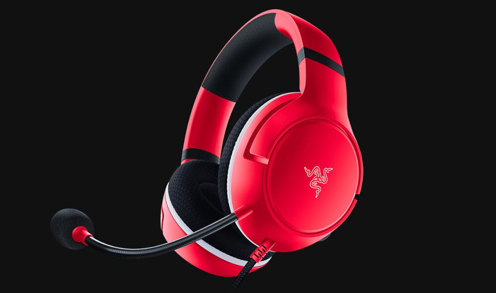 Słuchawki RAZER Kaira X waga lekkość wytrzymałość wygoda komfort 