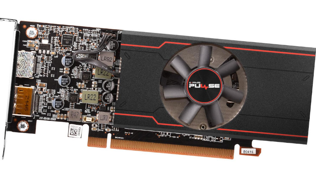 Karta graficzna SAPPHIRE Pulse Radeon RX 6400 4GB złącza chłodzenie gaming zabawa funkcje wyposażenie