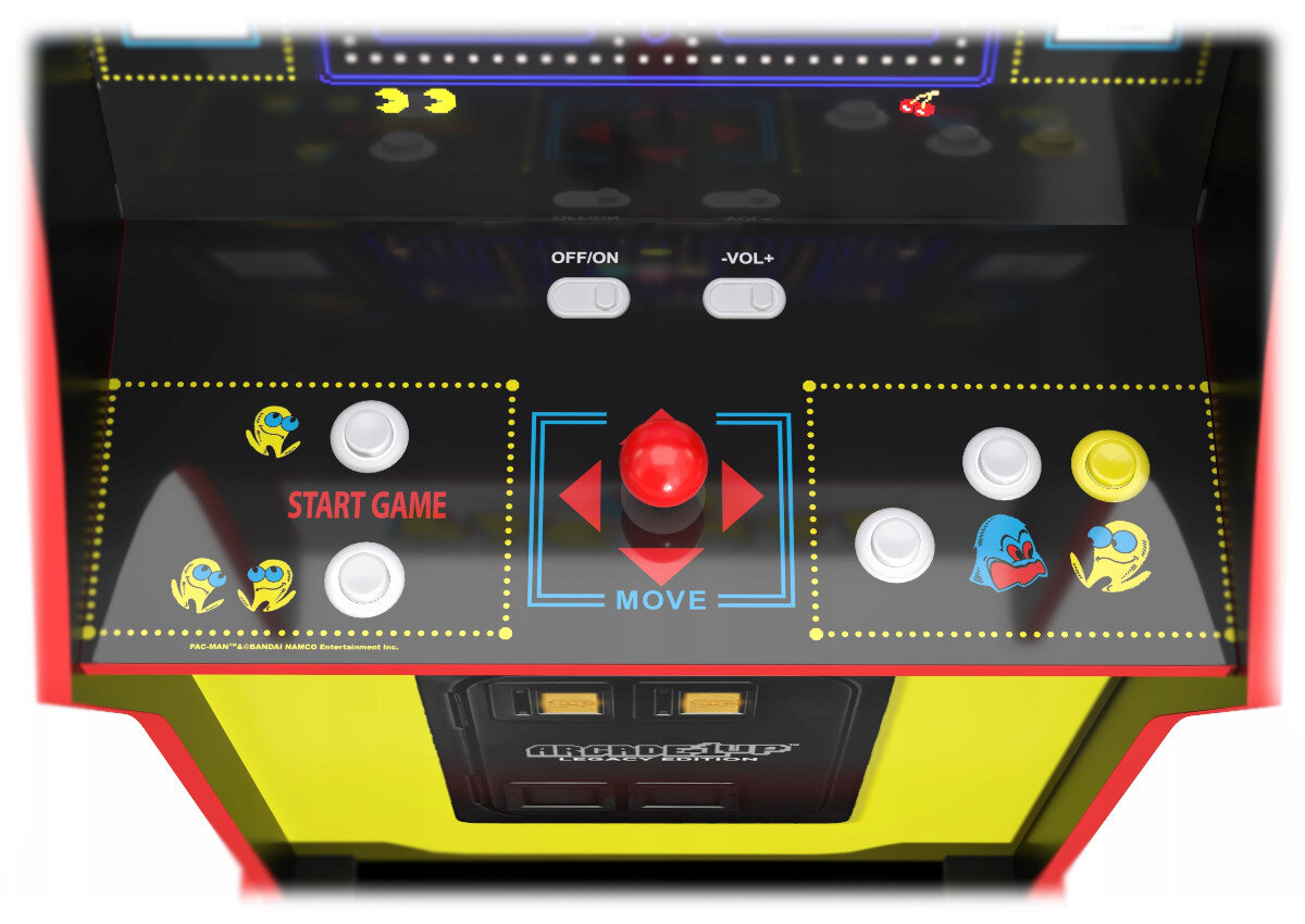 Konsola ARCADE1UP Pac-Man 12 Gier dane techniczne