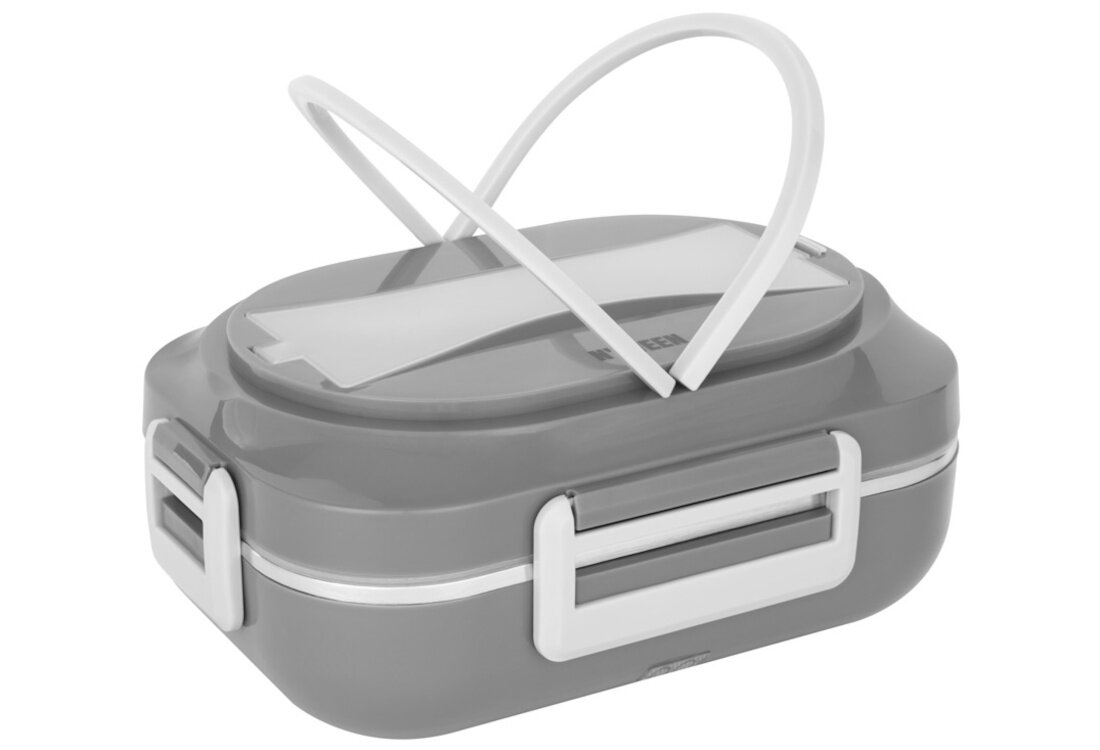 Termos na jedzenie NOVEEN LB540 Szary Składana rączka ułatwienie przenoszenie poręczny mobilny