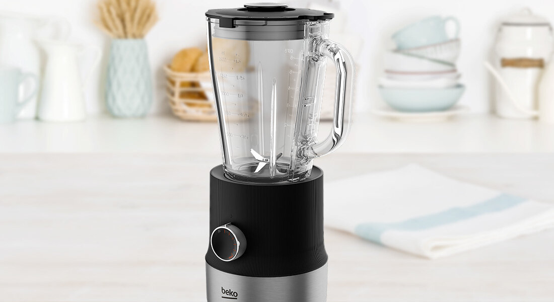 Blender kielichowy BEKO TBN81808BX elegancki i wytrzymaly Inox