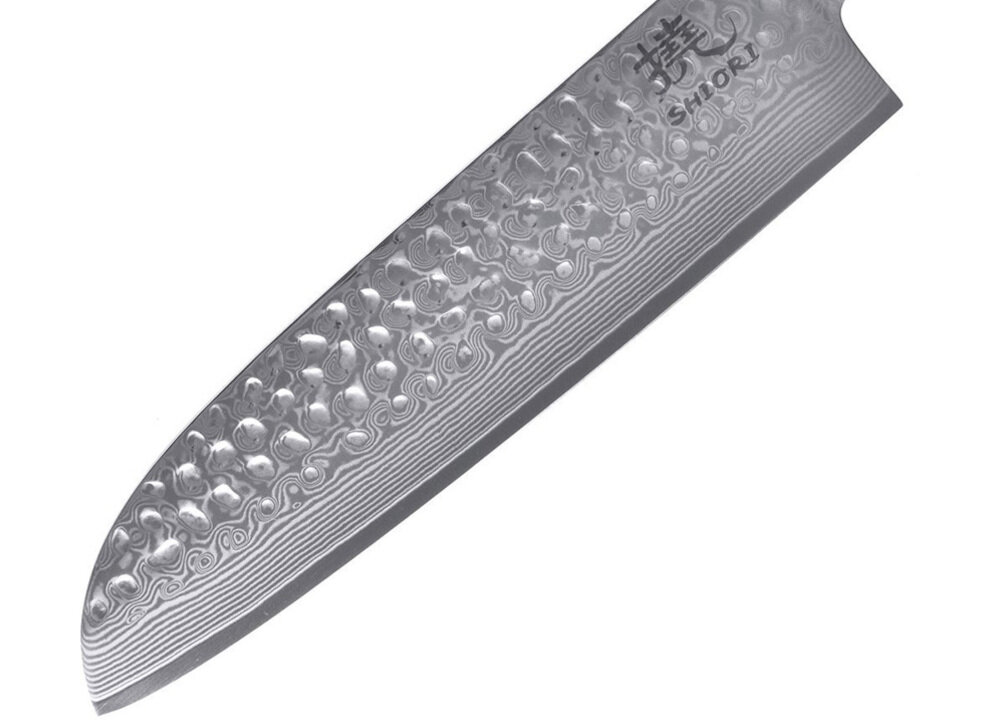 Nóż SHIORI Chairo Santoku 17,5 cm ostry trwaly wygodny rezultaty