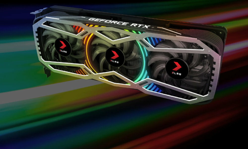 GeForce RTX 3080 XLR8 Gaming Revel Epic-X RGB LHR 10GB baner