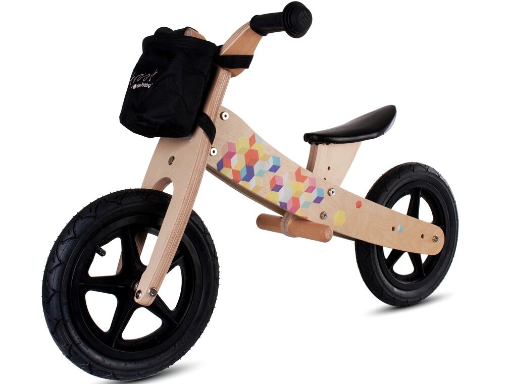 Rowerek biegowy SUN BABY Twist Plus Cubic Wielokolorowy  - wydajnosc 