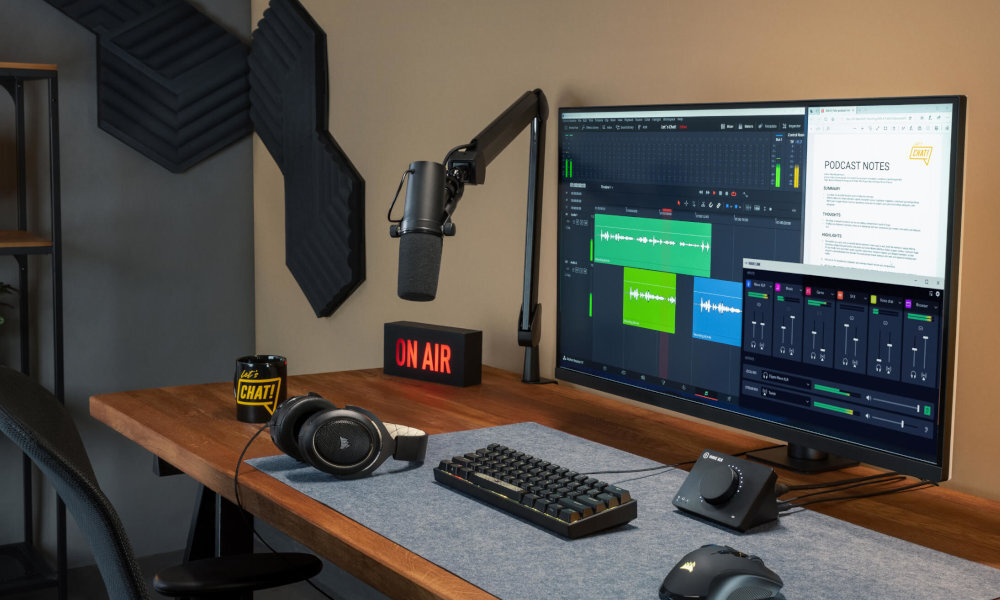 ELGATO Wave Mic Arm High Rise desk