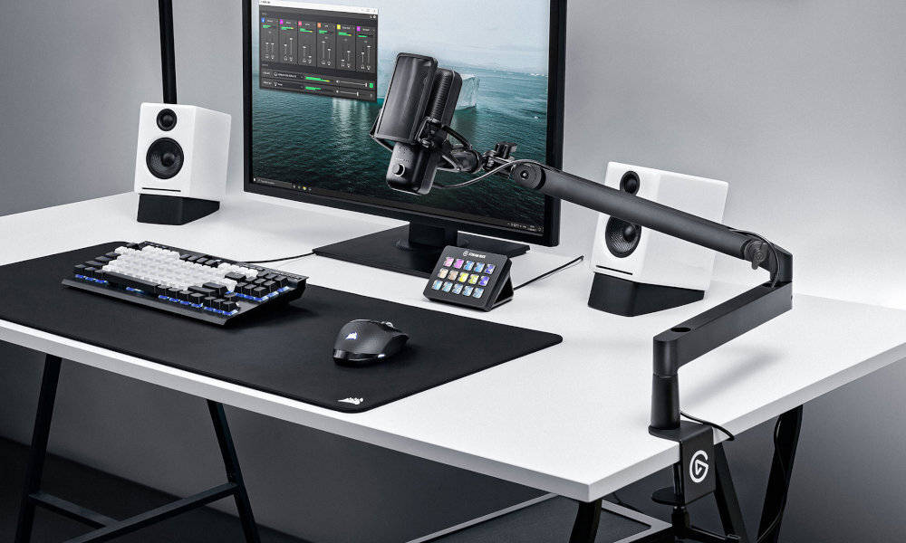 ELGATO Wave Mic Arm Low Profile gra