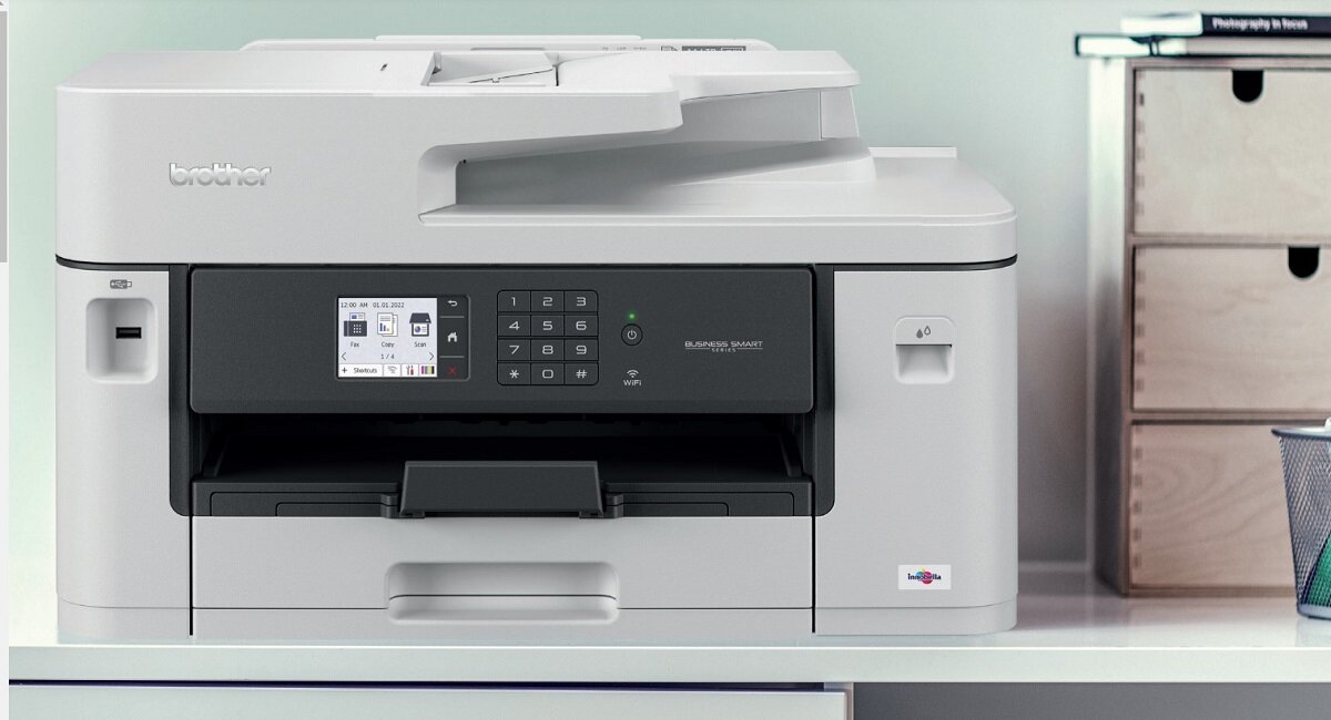 Urządzenie wielofunkcyjne BROTHER MFC-J2340DW Wysoka jakość wydruków,  szybkość drukowania i niskie koszty eksploatacji Umożliwia bezproblemowe tworzenie różnorodnych kolorowych dokumentów zarówno w formacie A3, jak i A4