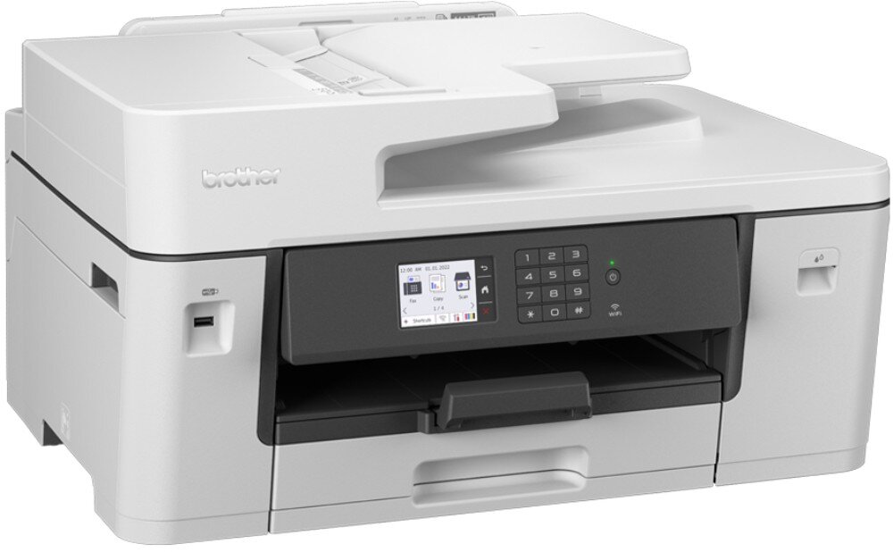 Urządzenie wielofunkcyjne BROTHER MFC-J3540DW łączność aplikacja połączenie porty