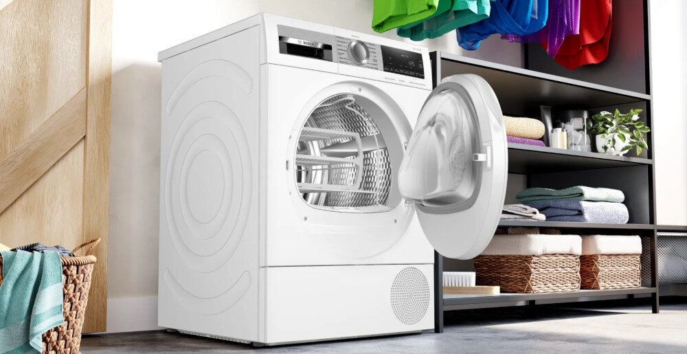 Suszarka BOSCH WQG245APPL Konstrukcja budowa ściana system antywibracyjny cicha praca AntiVibration design