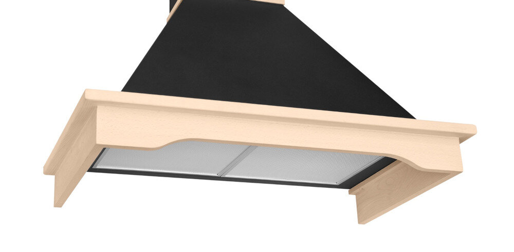 Okap AFRELLI AW-3 Gusto 60 Czarny Mat moc wydajność