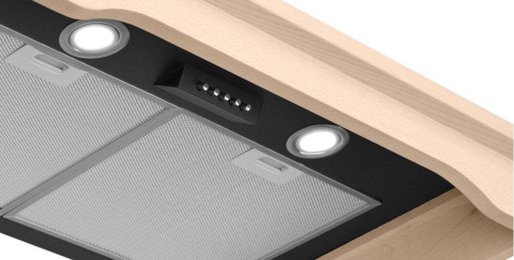 Okap AFRELLI AW-3 Gusto 60 Czarny Mat sterowanie dotykowe