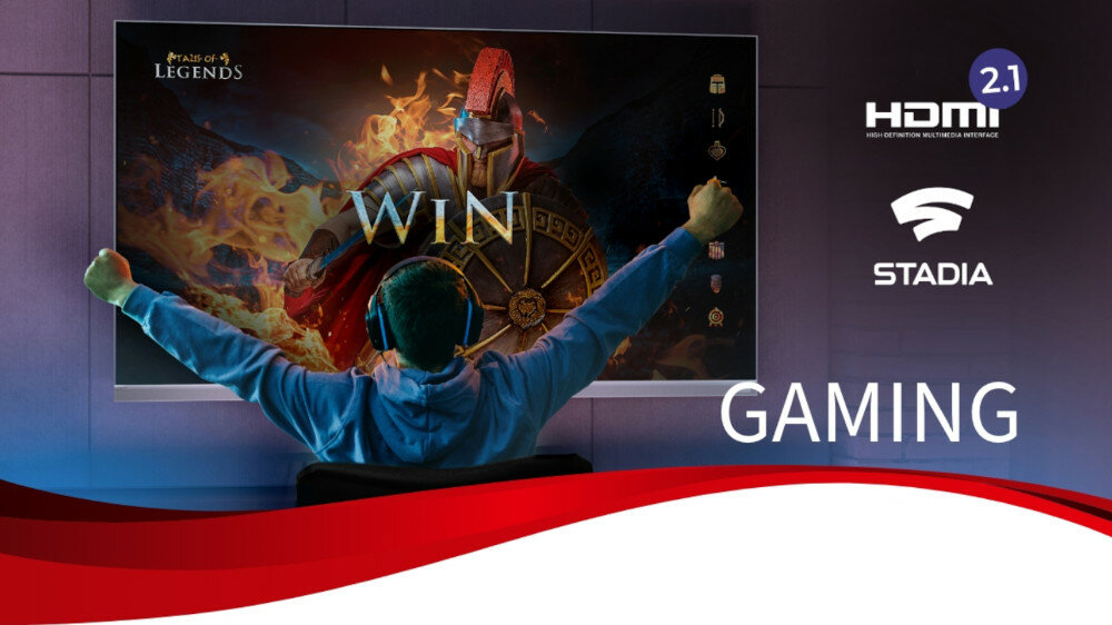 Telewizor SHARP EQ7 - gaming
