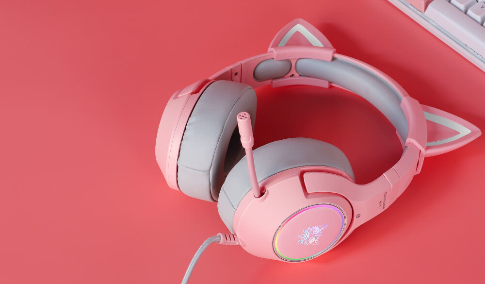 Słuchawki ONIKUMA K9 dźwięk gra basy impedancja czułość