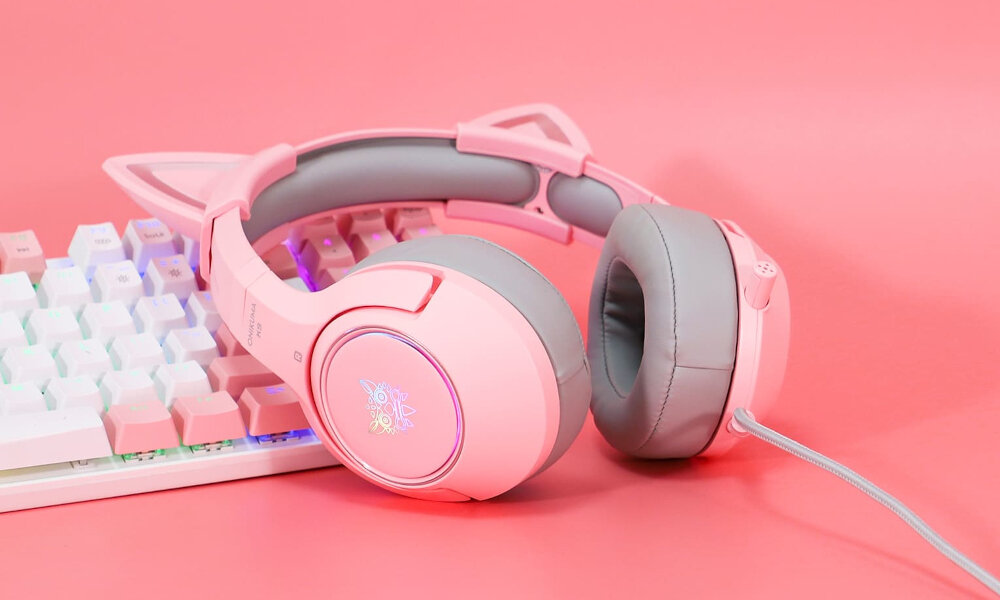 Słuchawki ONIKUMA K9 komfort regulacja pałąk eko - skóra