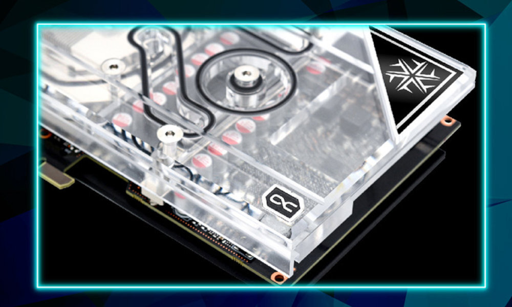 INNO3D GeForce RTX 3080 iChill Frostbite LHR 12GB radiator