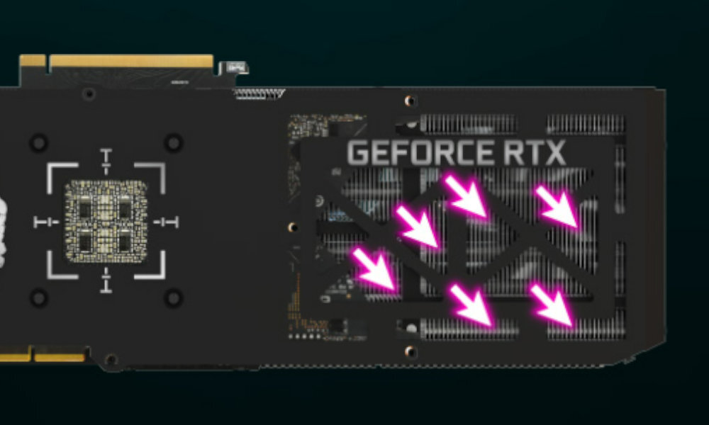 INNO3D GeForce RTX 3090 Ti X3 OC 24GB tyl