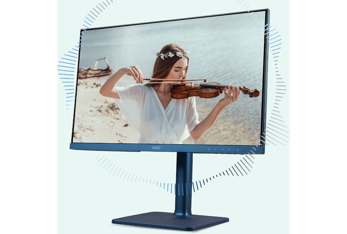 Monitor MSI Modern MD241P 24 1920x1080px IPS Wbudowane głośniki dla plików audio