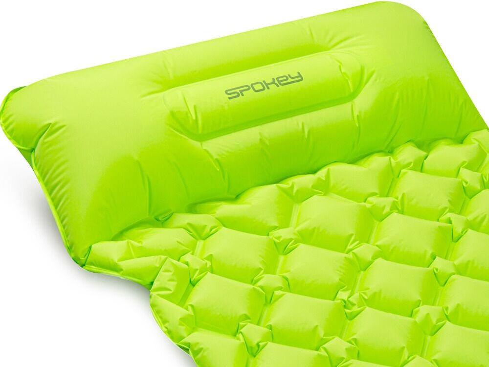 Materac SPOKEY Air Bed Zielony grubość poduszka komory powietrzne