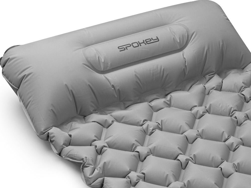 Materac SPOKEY Air Bed Szary grubość poduszka komory powietrzne