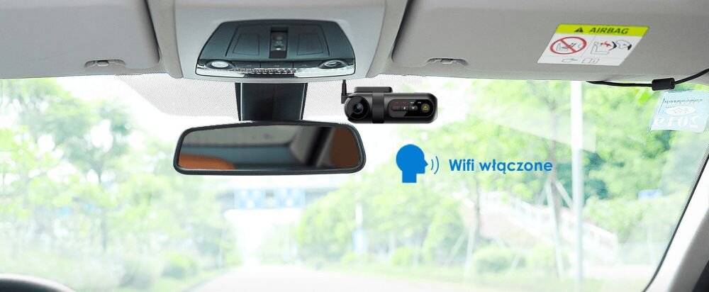 Wideorejestrator VIOFO T130 3CH  obiektyw rozdzielczość nagrywanie kąt zapis sensor czujnik montaż wymiary ładowanie zasilanie auto samochód rejestrowanie karta pamięć pojemność ładowarka obraz zdjęcia filmy aplikacja sterowanie 