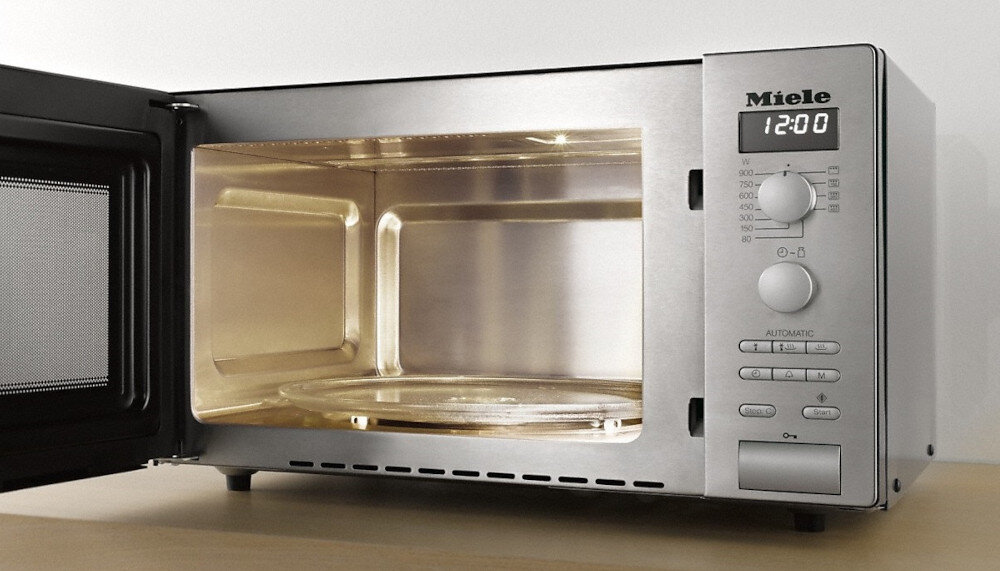Kuchenka mikrofalowa MIELE M 6012 SC programy automatyczne