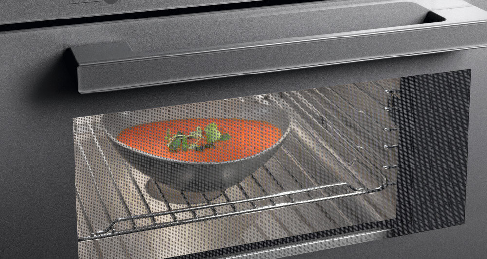Kuchenka mikrofalowa MIELE M 6012 SC automatyczne utrzymywanie ciepła