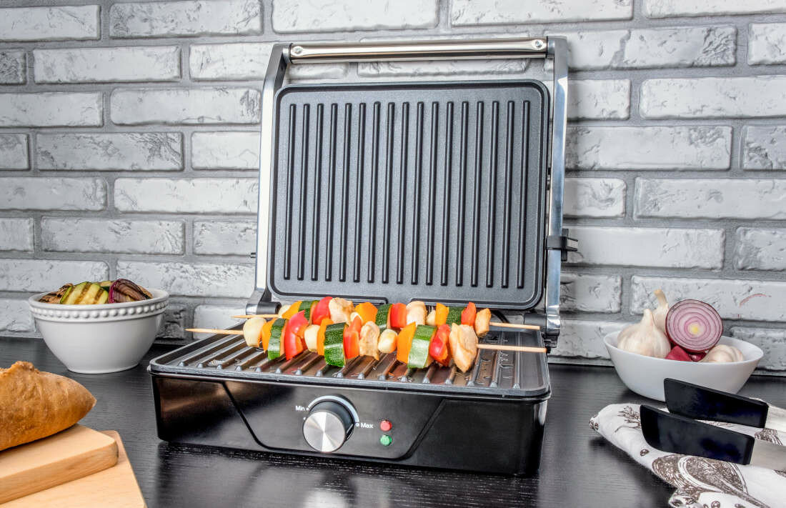 Grill elektryczny ELDOM GK170 Svad bez ognia bez dymu smak aromat