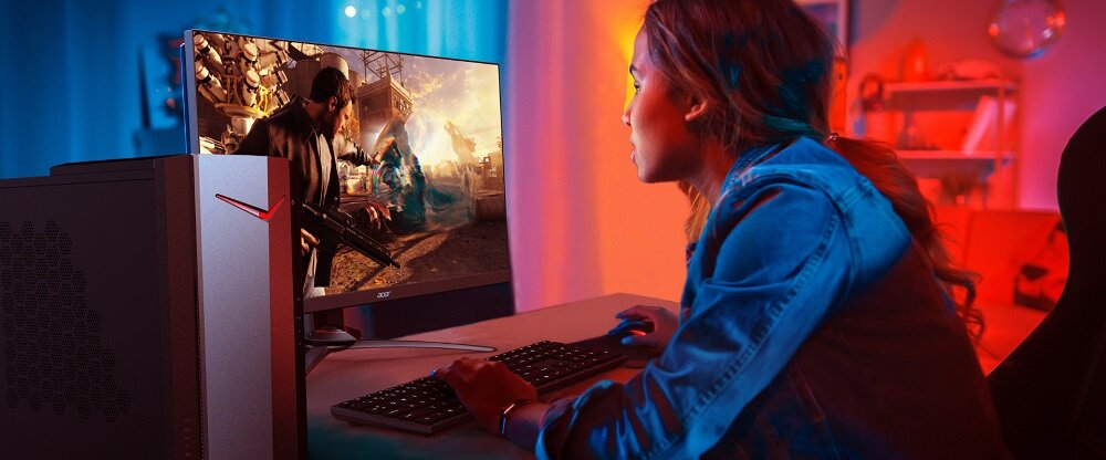 Komputer Acer Nitro 50 - nowoczesny design piękne kształty