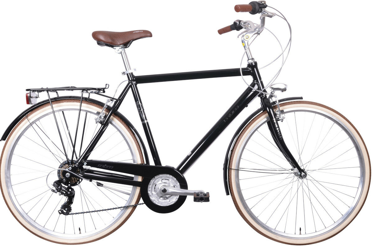 Rower miejski MBM Boulevard 18B 28 cali meski Czarny wyglad